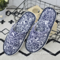 Slippers de lin en gros très confortables pour les femmes